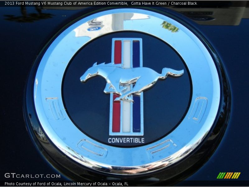Faux gas cap - 2013 Ford Mustang V6 Mustang Club of America Edition Convertible