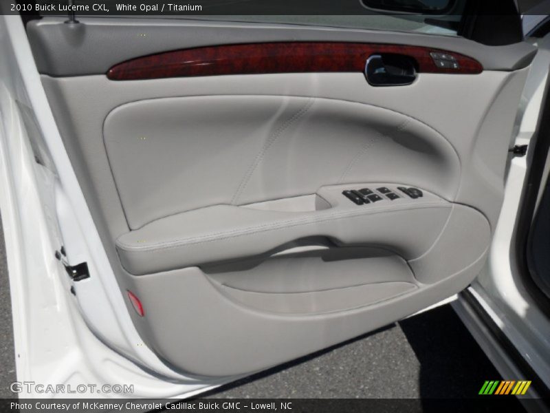White Opal / Titanium 2010 Buick Lucerne CXL