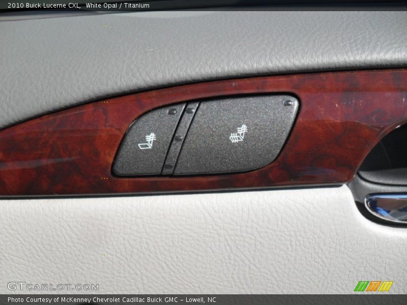 White Opal / Titanium 2010 Buick Lucerne CXL