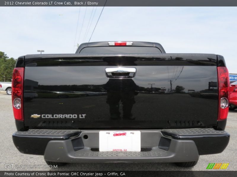 Black / Ebony 2012 Chevrolet Colorado LT Crew Cab