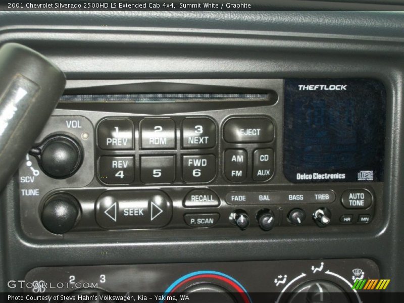 Summit White / Graphite 2001 Chevrolet Silverado 2500HD LS Extended Cab 4x4