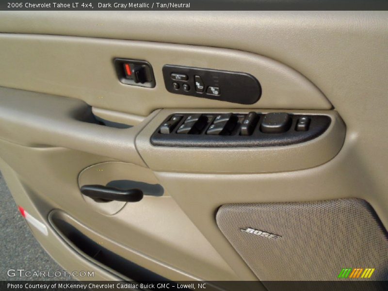 Dark Gray Metallic / Tan/Neutral 2006 Chevrolet Tahoe LT 4x4