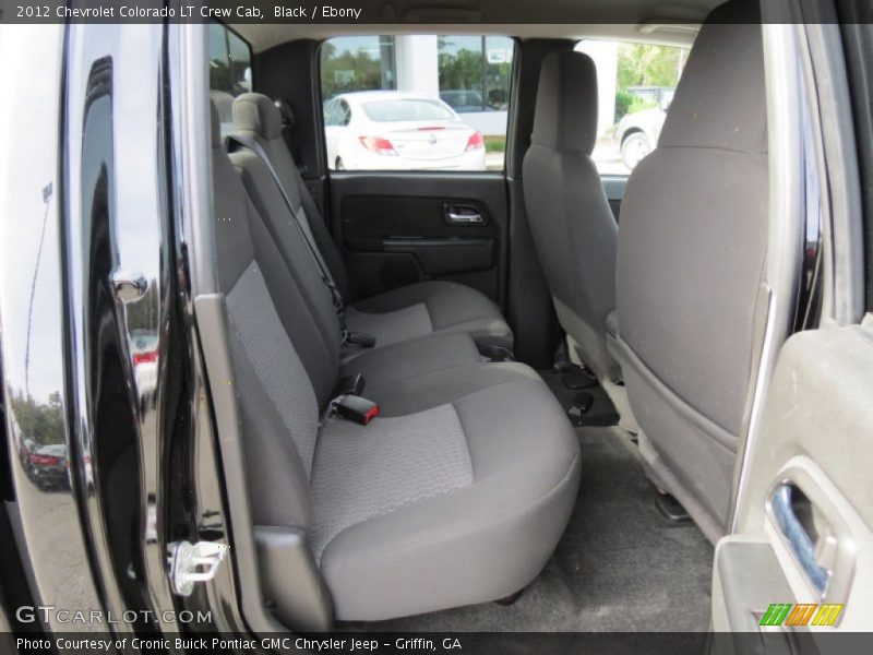 Black / Ebony 2012 Chevrolet Colorado LT Crew Cab