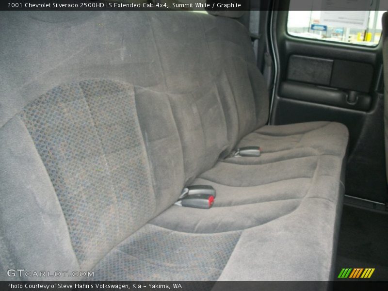Summit White / Graphite 2001 Chevrolet Silverado 2500HD LS Extended Cab 4x4
