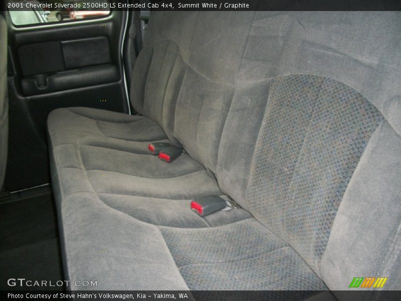 Summit White / Graphite 2001 Chevrolet Silverado 2500HD LS Extended Cab 4x4