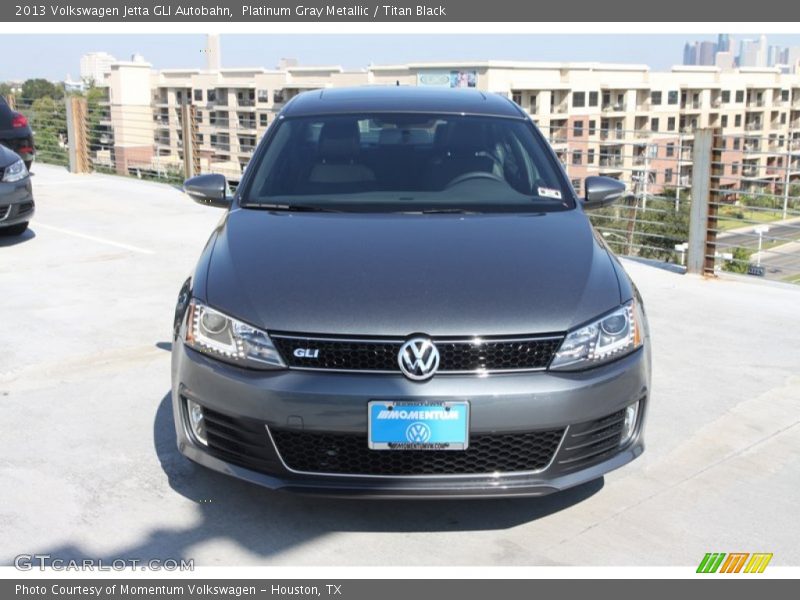 Platinum Gray Metallic / Titan Black 2013 Volkswagen Jetta GLI Autobahn