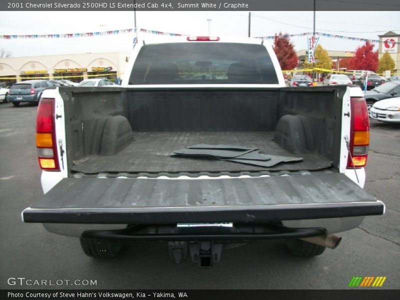Summit White / Graphite 2001 Chevrolet Silverado 2500HD LS Extended Cab 4x4