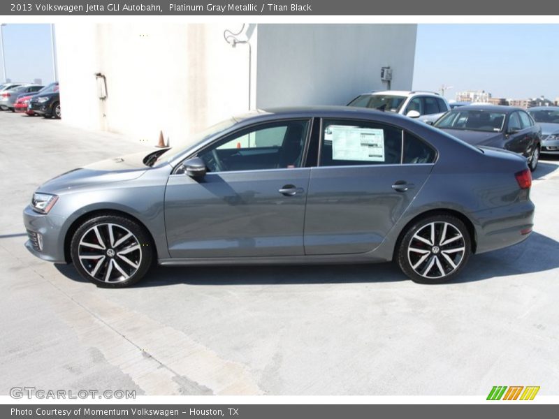 Platinum Gray Metallic / Titan Black 2013 Volkswagen Jetta GLI Autobahn