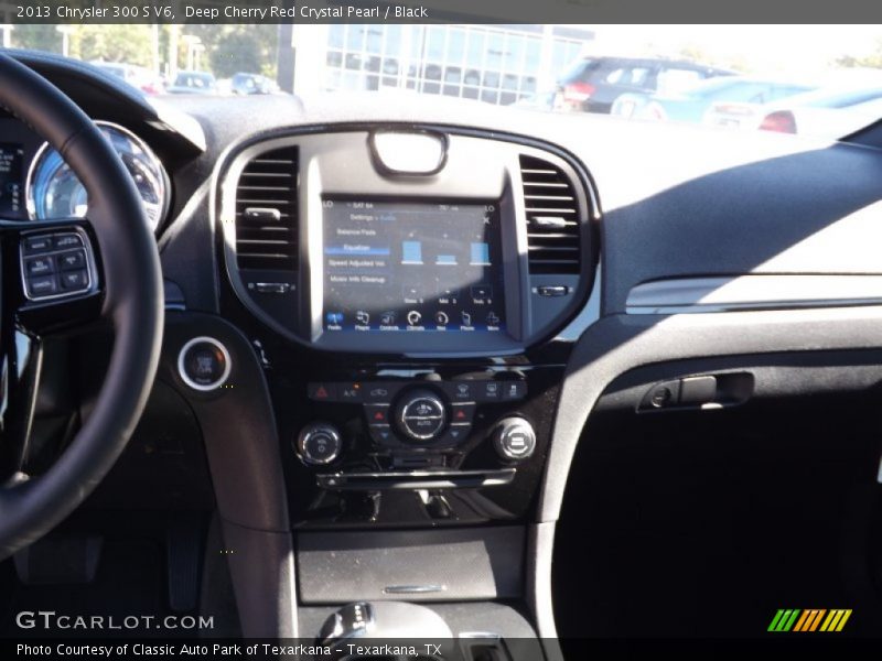 Deep Cherry Red Crystal Pearl / Black 2013 Chrysler 300 S V6