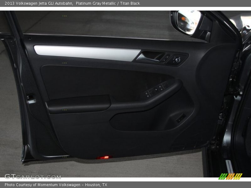 Platinum Gray Metallic / Titan Black 2013 Volkswagen Jetta GLI Autobahn