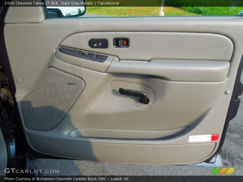 Dark Gray Metallic / Tan/Neutral 2006 Chevrolet Tahoe LT 4x4