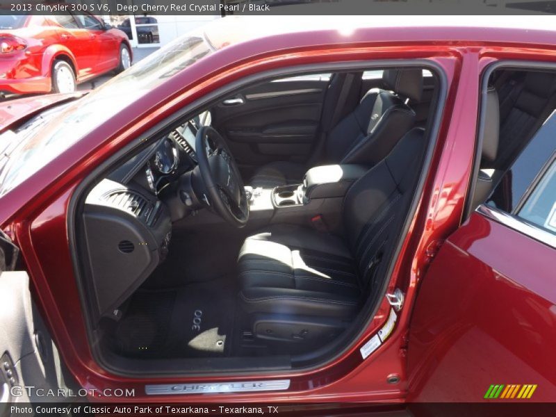Deep Cherry Red Crystal Pearl / Black 2013 Chrysler 300 S V6