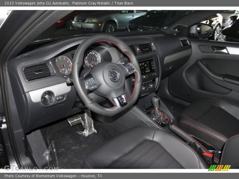 Platinum Gray Metallic / Titan Black 2013 Volkswagen Jetta GLI Autobahn