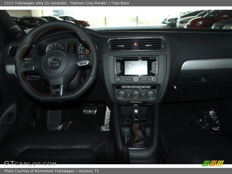 Platinum Gray Metallic / Titan Black 2013 Volkswagen Jetta GLI Autobahn