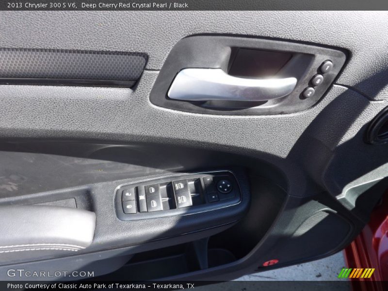 Deep Cherry Red Crystal Pearl / Black 2013 Chrysler 300 S V6