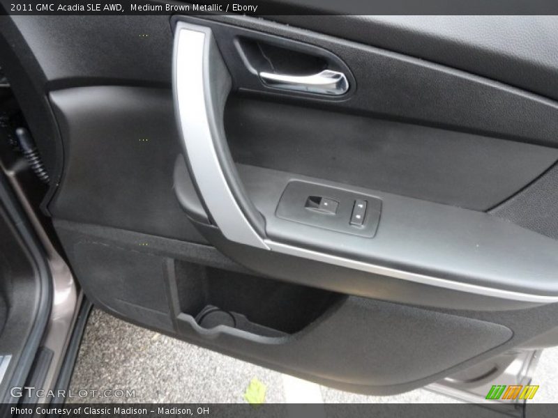 Medium Brown Metallic / Ebony 2011 GMC Acadia SLE AWD