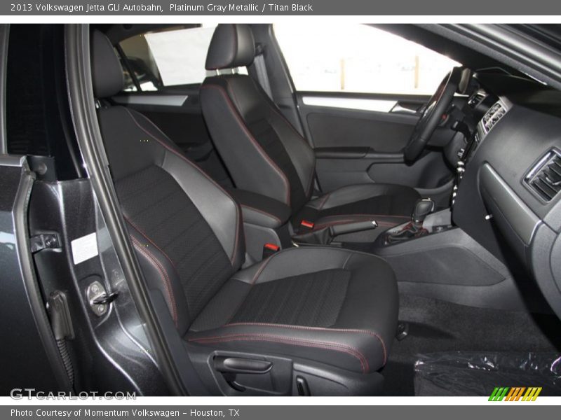 Platinum Gray Metallic / Titan Black 2013 Volkswagen Jetta GLI Autobahn