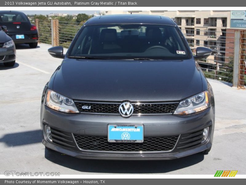 Platinum Gray Metallic / Titan Black 2013 Volkswagen Jetta GLI Autobahn