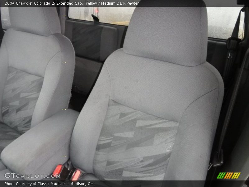 Yellow / Medium Dark Pewter 2004 Chevrolet Colorado LS Extended Cab