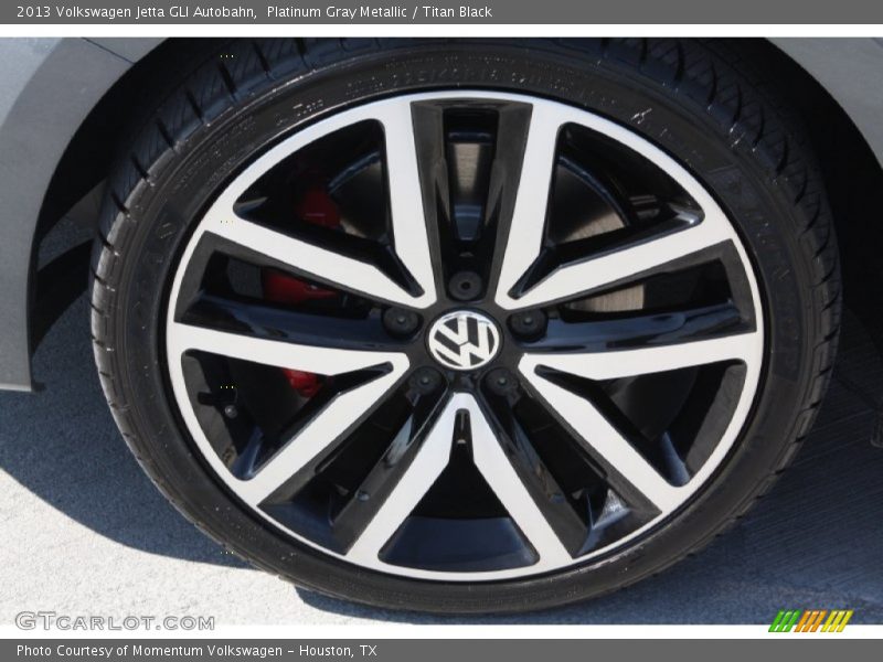 Platinum Gray Metallic / Titan Black 2013 Volkswagen Jetta GLI Autobahn