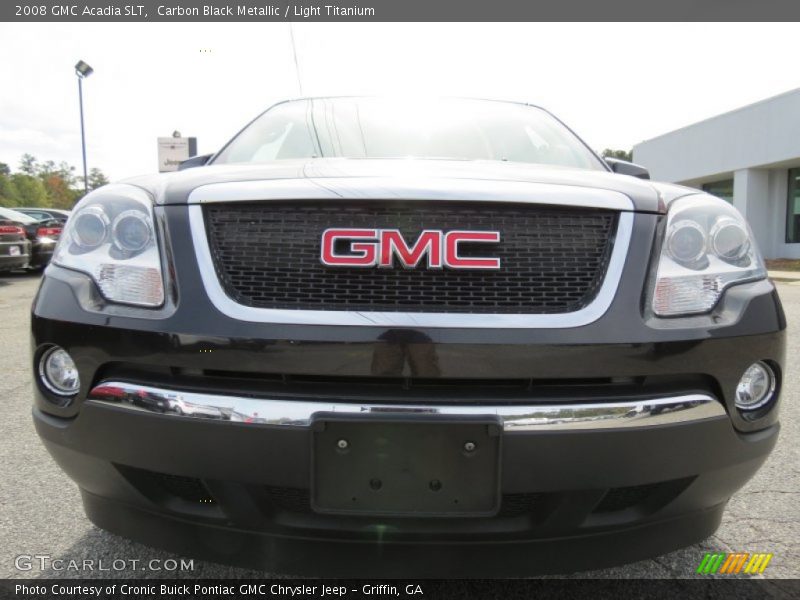 Carbon Black Metallic / Light Titanium 2008 GMC Acadia SLT
