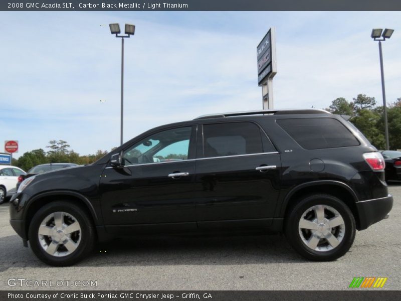 Carbon Black Metallic / Light Titanium 2008 GMC Acadia SLT