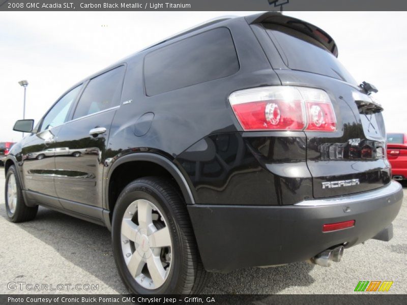 Carbon Black Metallic / Light Titanium 2008 GMC Acadia SLT