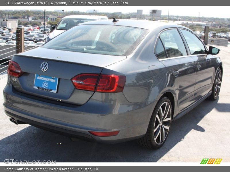 Platinum Gray Metallic / Titan Black 2013 Volkswagen Jetta GLI Autobahn