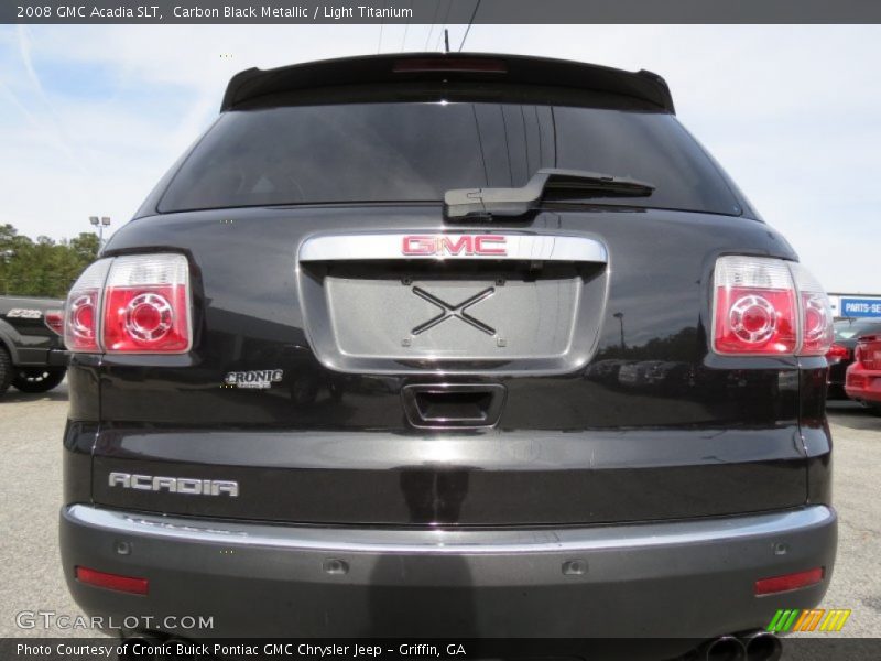 Carbon Black Metallic / Light Titanium 2008 GMC Acadia SLT
