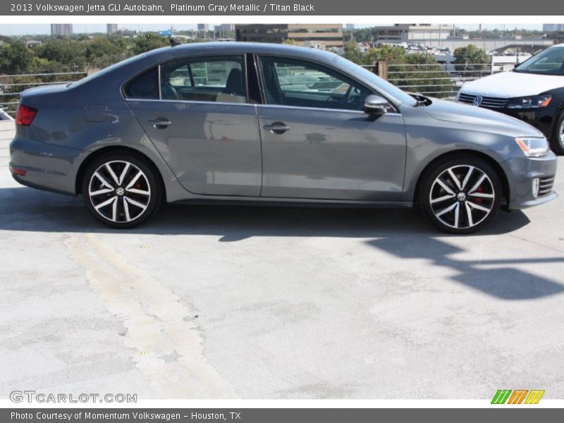 Platinum Gray Metallic / Titan Black 2013 Volkswagen Jetta GLI Autobahn