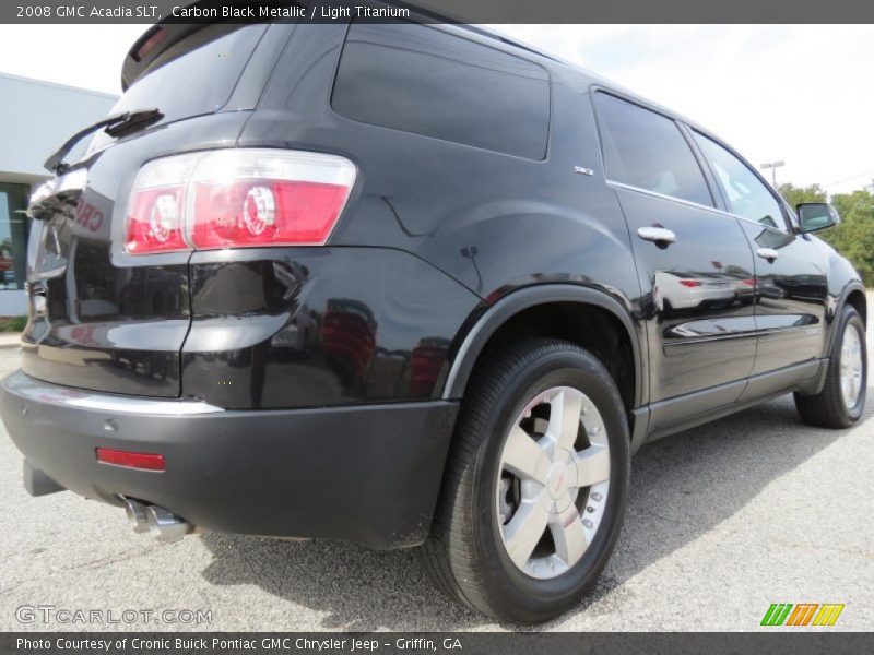 Carbon Black Metallic / Light Titanium 2008 GMC Acadia SLT