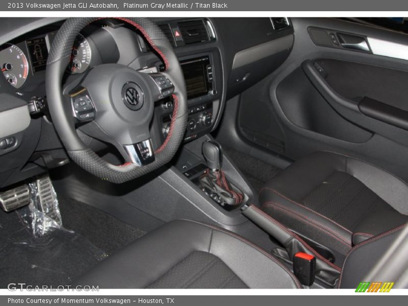 Platinum Gray Metallic / Titan Black 2013 Volkswagen Jetta GLI Autobahn