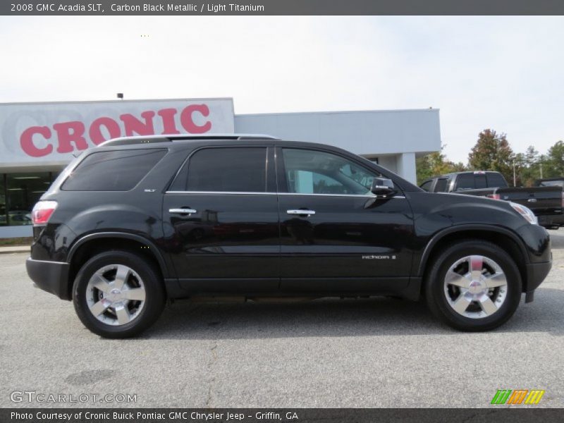 Carbon Black Metallic / Light Titanium 2008 GMC Acadia SLT