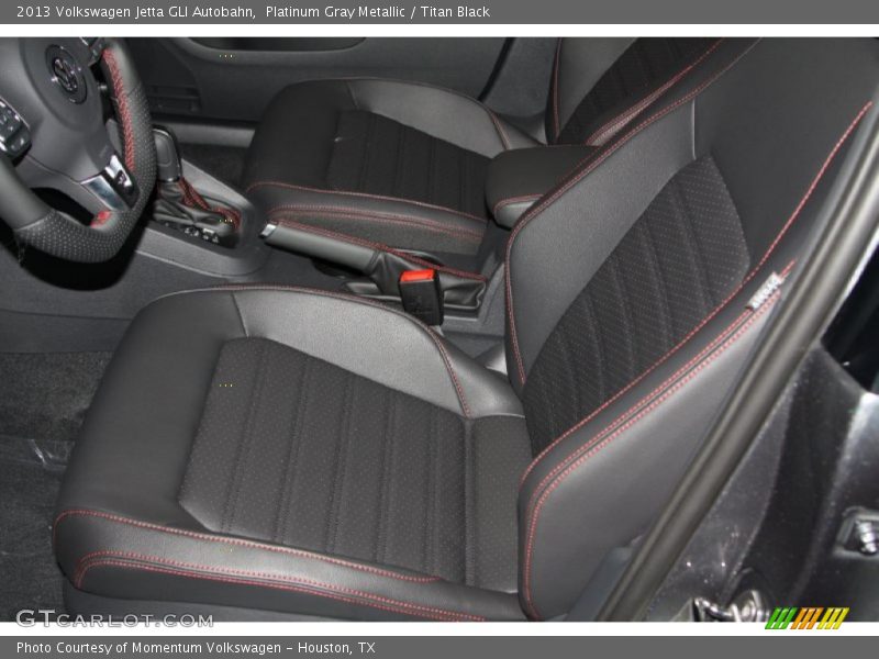 Platinum Gray Metallic / Titan Black 2013 Volkswagen Jetta GLI Autobahn