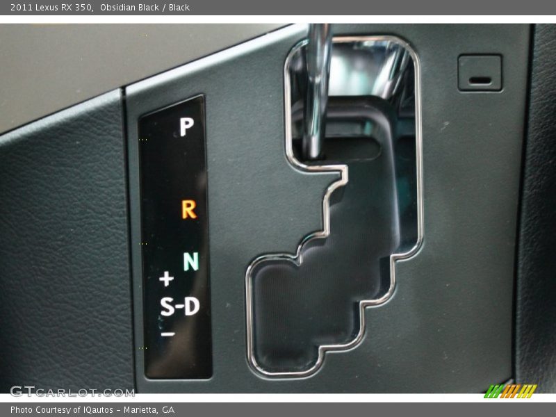 Obsidian Black / Black 2011 Lexus RX 350