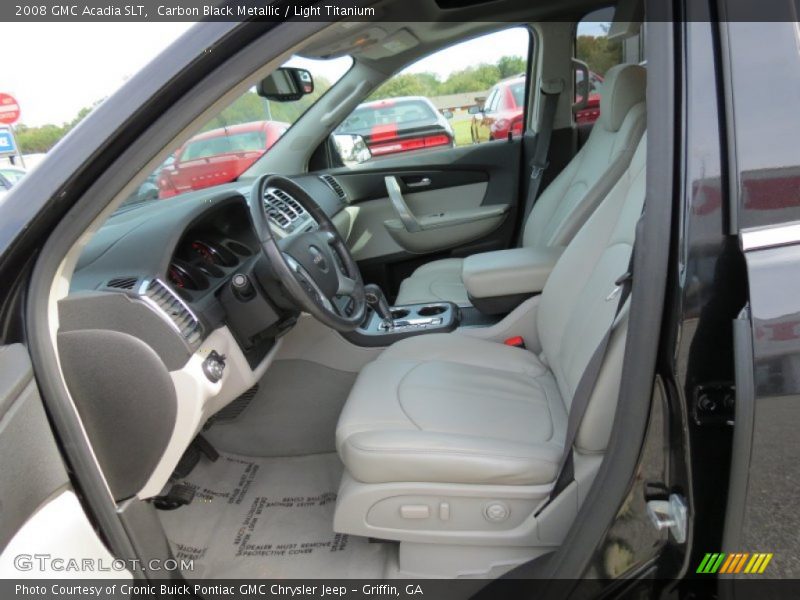 Carbon Black Metallic / Light Titanium 2008 GMC Acadia SLT
