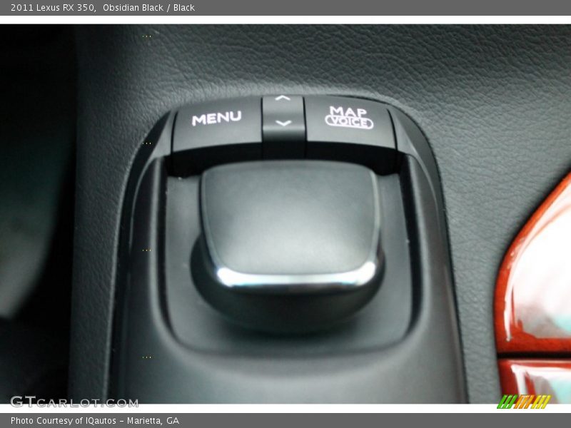 Obsidian Black / Black 2011 Lexus RX 350
