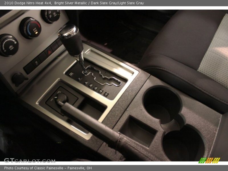 Bright Silver Metallic / Dark Slate Gray/Light Slate Gray 2010 Dodge Nitro Heat 4x4