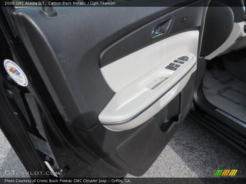 Carbon Black Metallic / Light Titanium 2008 GMC Acadia SLT
