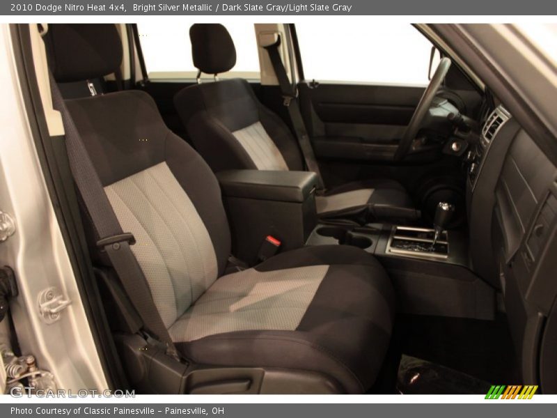 Bright Silver Metallic / Dark Slate Gray/Light Slate Gray 2010 Dodge Nitro Heat 4x4