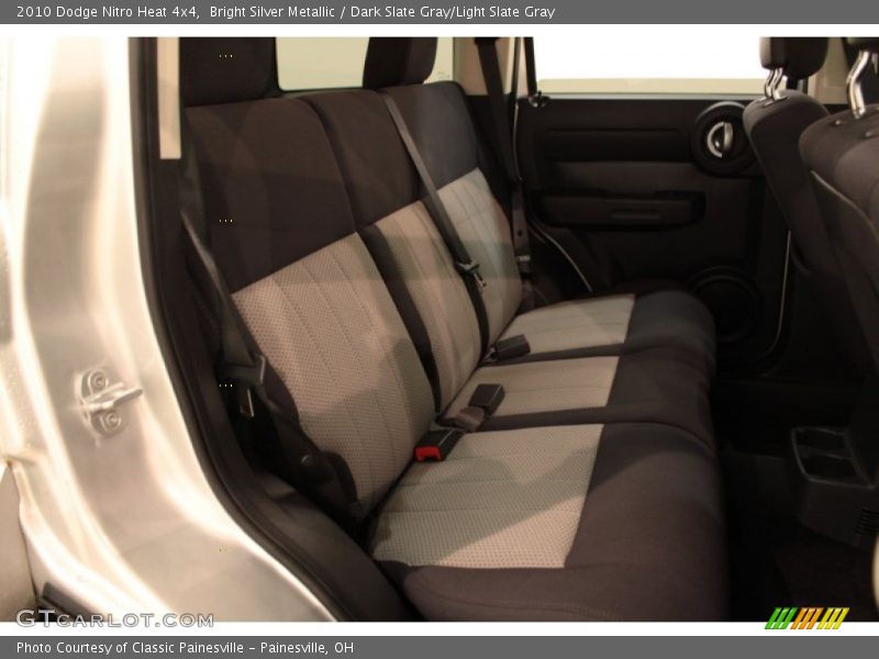Bright Silver Metallic / Dark Slate Gray/Light Slate Gray 2010 Dodge Nitro Heat 4x4