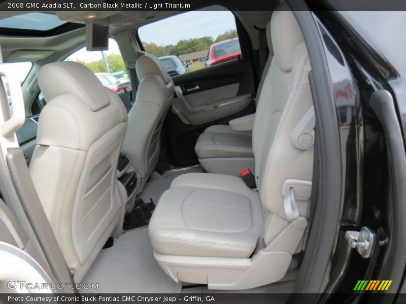 Carbon Black Metallic / Light Titanium 2008 GMC Acadia SLT