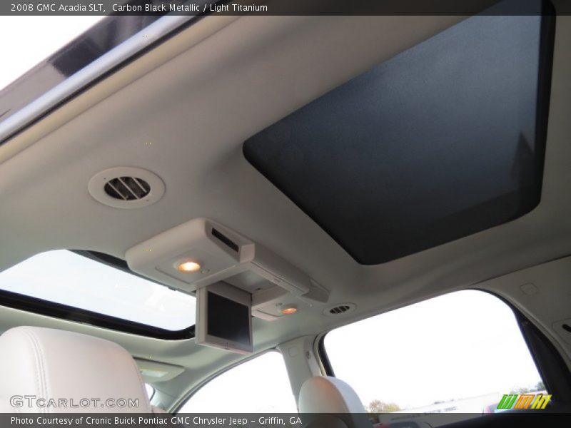 Carbon Black Metallic / Light Titanium 2008 GMC Acadia SLT
