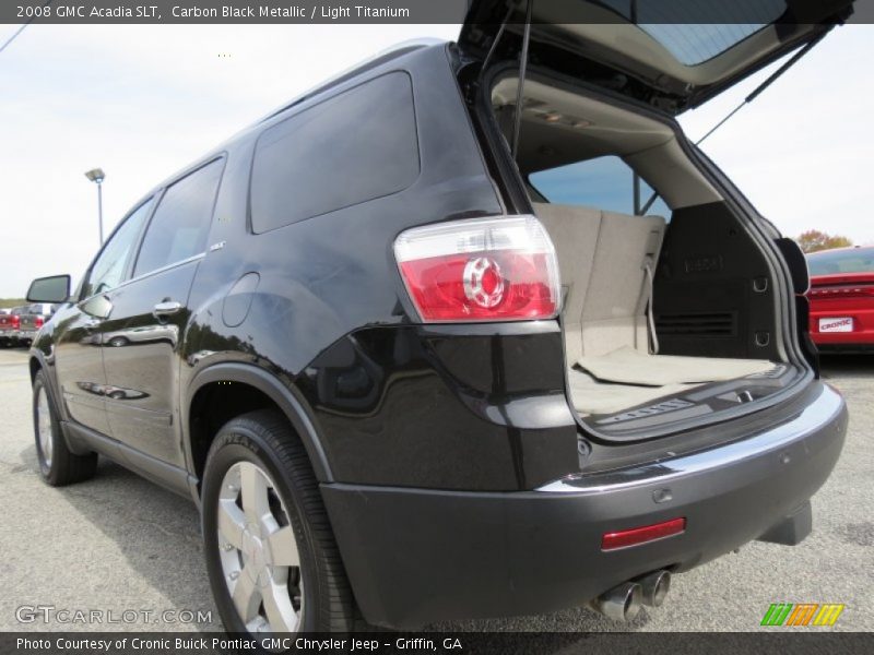 Carbon Black Metallic / Light Titanium 2008 GMC Acadia SLT