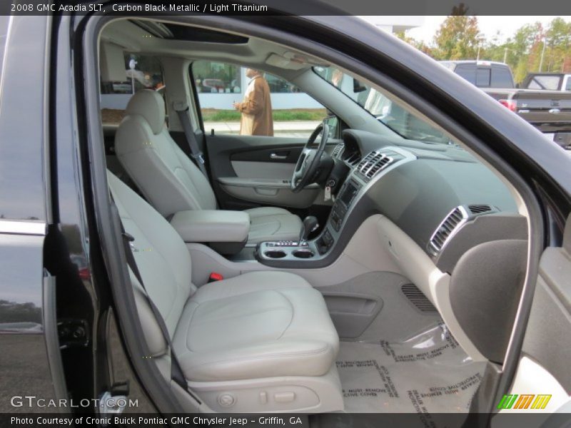 Carbon Black Metallic / Light Titanium 2008 GMC Acadia SLT