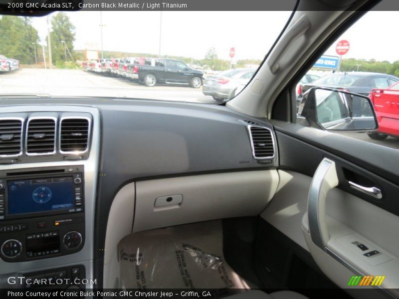 Carbon Black Metallic / Light Titanium 2008 GMC Acadia SLT