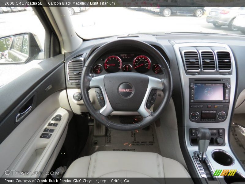 Carbon Black Metallic / Light Titanium 2008 GMC Acadia SLT