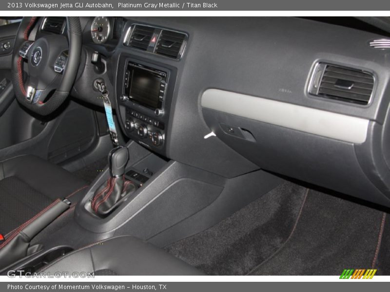 Platinum Gray Metallic / Titan Black 2013 Volkswagen Jetta GLI Autobahn