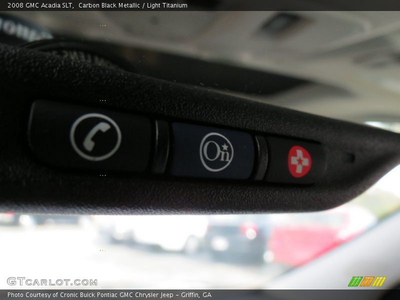 Carbon Black Metallic / Light Titanium 2008 GMC Acadia SLT