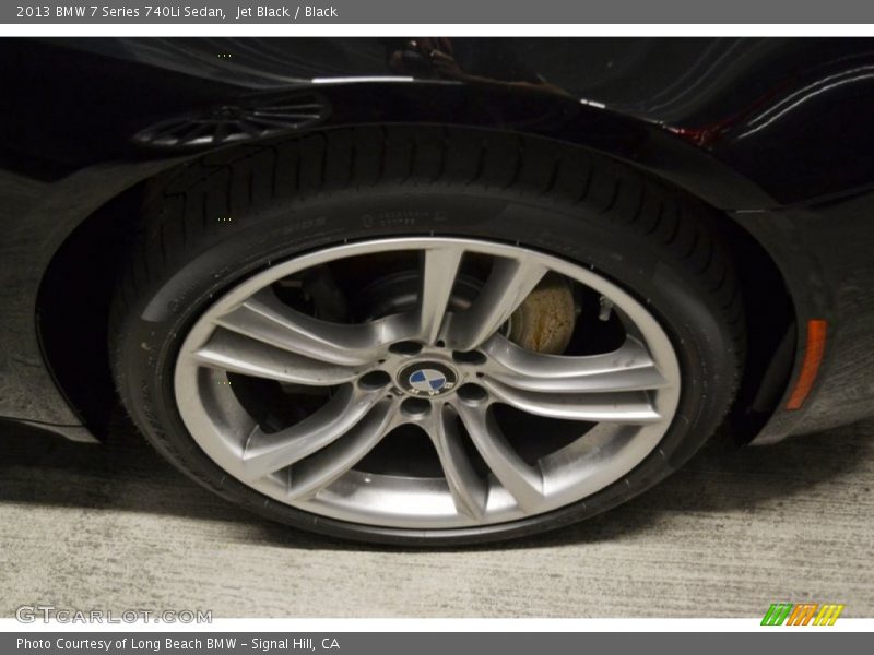 Jet Black / Black 2013 BMW 7 Series 740Li Sedan